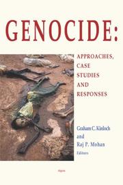 Cover of: Genocide by 