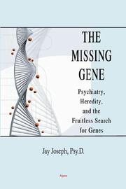 The Missing Gene by Jay Joseph