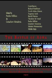 Cover of: The Battle of Adwa by edited by Paulos Milkias, Maimire Mennasemay, Getachew Metaferia.