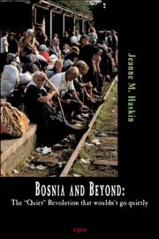 Cover of: Bosnia And Beyond by Jeanne M. Haskin