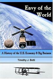 Cover of: Envy of the World by Timothy , J. Botti