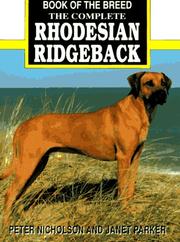 Cover of: The complete Rhodesian Ridgeback