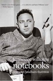 Cover of: Notebooks by Tennessee Williams