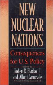 Cover of New Nuclear Nations