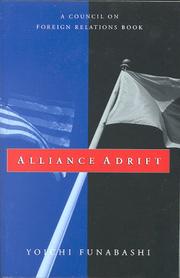 Cover of: Alliance Adrift by Yoichi Funabashi, Yoichi Funabashi