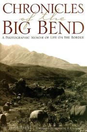 Cover of: Chronicles of the Big Bend by W. D. Smithers