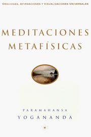 Cover of: Meditaciones Metafísicas by Yogananda Paramahansa