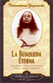 Cover of: La Busqueda Eterna by Yogananda Paramahansa