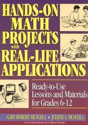 Cover of: Hands-on math projects with real-life applications by Gary Robert Muschla