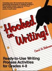 Cover of: Hooked on writing! | Carol H. Behrman