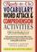 Cover of: Ready-To-Use Vocabulary, Word Attack & Comprehension Activities