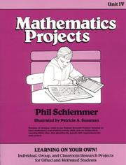 Cover of: Mathematics projects by Phil Schlemmer