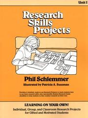 Cover of: Research skills projects
