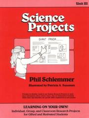 Cover of: Science projects by Phil Schlemmer