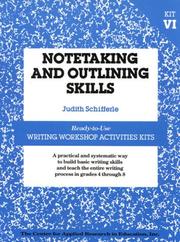 Cover of: Notetaking and Outlining Skills (Ready-To-Use Writing Workshop Activities Kits)