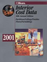Cover of: Interior Cost Data 2001 (Means Interior Cost Data, 2001)