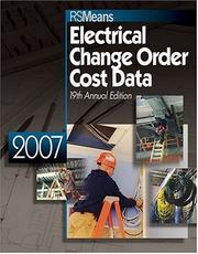 Cover of: 2007 Means Electrical Change Order Cost Data