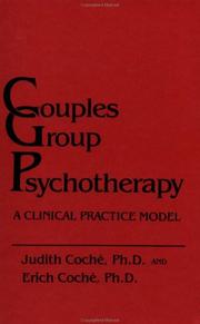 Cover of: Couples group psychotherapy | Judith CocheМЃ