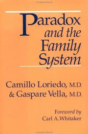 Cover of: Paradox and the family system