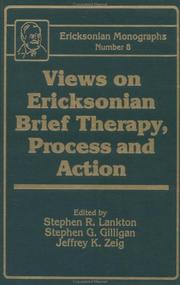 Cover of: Views on Ericksonian brief therapy, process and action