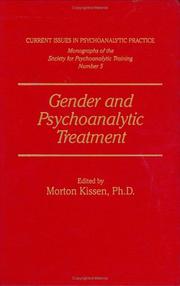 Cover of: Gender and psychoanalytic treatment