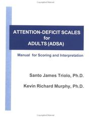 Cover of: Attention-deficit Scales For Adults Adsa