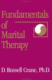 Cover of: Fundamentals of marital therapy by D. Russell Crane