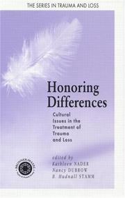 Cover of: Honoring Differences by Kathleen Nader