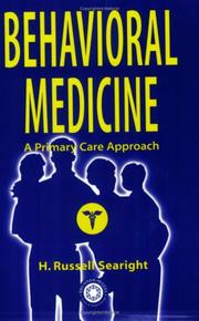 Cover of: Behavioural medicine | H. Rus Searight
