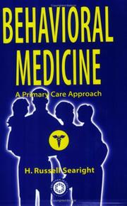 Cover of: Behavioral medicine: a primary care approach