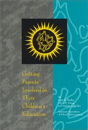 Cover of Getting parents involved in their children's education