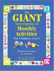 Cover of: The giant encyclopedia of monthly activities