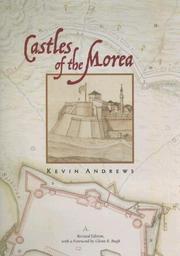 Cover of: Castles of the Morea (Gennadius Monograph) (Gennadius Monograph)