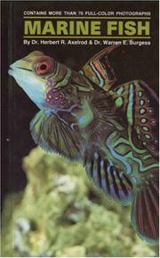 Cover of: Marine Fish