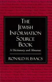 Cover of: The Jewish information source book: a dictionary and almanac