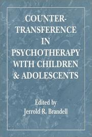 Cover of: Countertransference in psychotherapy with children and adolescents