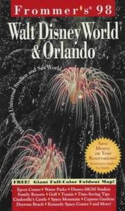 Cover of: Frommer's Walt Disney World & Orlando '98 by Mary Meehan