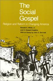 Cover of: The social gospel: religion and reform in changing America
