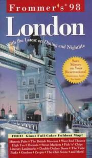 Cover of: Frommer's London '98 by Darwin Porter, Danforth Prince