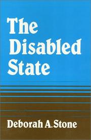 The disabled state by Deborah A. Stone