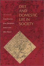 Cover of: Diet and domestic life in society | 