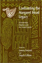 Confronting the Margaret Mead Legacy by Lenora Foerstel