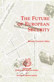 Cover of: The Future of European security