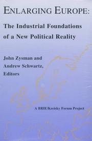 Cover of Enlarging Europe by john zysman,andrew schwartz