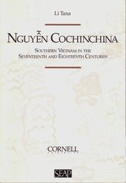 Cover of: Nguyen Cochinchina by Li Tana