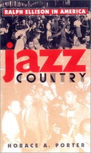 Cover of: Jazz Country: Ralph Ellison in America