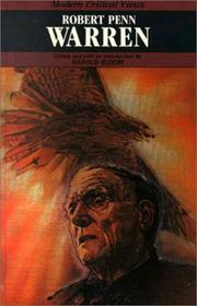 Cover of: Robert Penn Warren by Harold Bloom