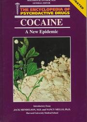 Cover of: Cocaine: A New Epidemic (Encyclopedia of Psychoactive Drugs. Series 1)