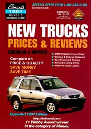 Cover of: Edmund's New Trucks 1998: Prices & Review: Spring Edition (3 Times a Year)