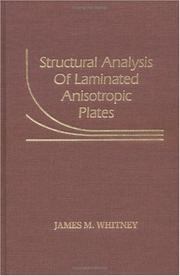 Cover of: Structural analysis of laminated anisotropic plates